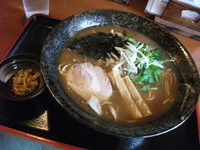 「らーめん（こってり・醤油）」@麺や太尊の写真