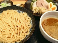 「特製つけ麺（中盛）」@つけ麺 道の写真