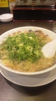 「ラーメン(ネギ多め　麺固め)650円」@来来亭 野田みずき店の写真