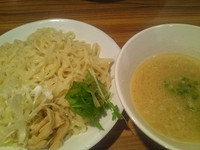 「濃厚鶏白湯つけそば」@濃厚鶏そば 麺屋武一 新橋本店の写真