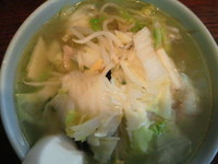 「タンメン 500円」@中華料理 龍園の写真