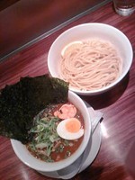 「特製海老そばつけ麺プライスレス(ﾌﾟﾚｵｰﾌﾟﾝ)通常９８０」@EBISOBAT TOKYOの写真