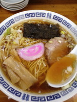 「ラーメン¥400」@定食・らーめん やおやの写真