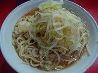 「小ラーメン(ニンニク少し)豚トロに変更650円」@麺屋 桐龍の写真