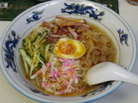 「冷やしラーメン」@ザ・ラーメン屋の写真