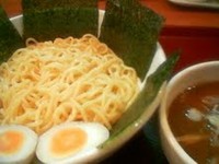 「つけ麺＋ノリ＋味玉（￥７５０＋５０＋５０）」@めん 和正の写真