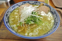 「塩ラーメン（細麺）」@軍鶏ラーメン美幸の写真