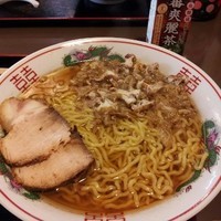「油かすそば大盛900円」@宮崎郷土料理 どぎゃんの写真