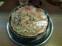 「とんこつラーメン」@無鉄砲 大阪店の写真