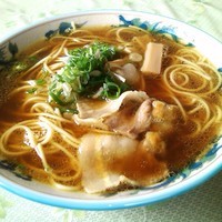 「カレー中華そば」@桔梗屋 支店の写真