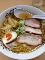 「煮干しラーメン大盛（８２０円）」@煮干鰮らーめん 圓の写真