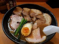 「一等星叉焼麺　中盛　1,050円」@○寅 麺屋 山本流の写真