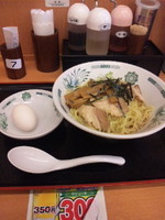 「汁なしラーメン　５３０円」@日高屋 京急川崎駅前店の写真