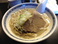 「塩中華そば（大盛）」@中華そば つけそば こばやしの写真