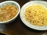 「もりつけ麺（醤油）　５３０円－５０円（エコ盛）」@めん家 竹治郎の写真