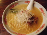 「辛鶏白湯800円」@麺・酒処 ぶらりの写真
