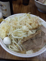 「ミニラーメン、ニンニク、アブラ、カラメ」@ラーメン二郎 新小金井街道店の写真