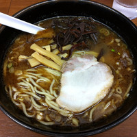 「黒ラーメン （500円）」@江戸一の写真
