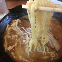 「中華そば細麺＋半熟玉子」@くりの木 加須店の写真