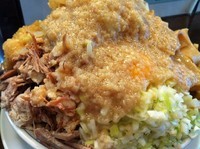 「油ラーメン（全増し）」@らーめん大 三鷹店の写真