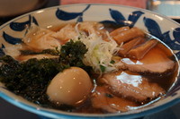 「磯野らー麺＋炊き込みご飯」@らーめん 神田 磯野の写真