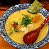 「濃厚鶏塩らーめん(¥740)」@赤坂麺処 友の写真