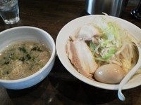 「特☆塩 野菜とんこつ つけ麺　中盛り」@らーめんの円熟屋 大里店の写真