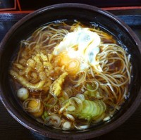 「かけ（￥260）＋玉子（￥50）」@ゆで太郎 大森入新井店の写真