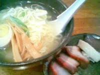 「限定　鯛だし焼豚麺デラックス／塩（￥850）」@らあめん厨房どる屋の写真
