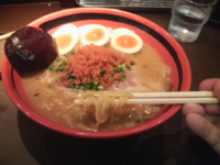 「そのまま‐えびみそ＋味玉」@えびそば一幻 東武池袋店の写真