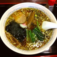 「中華そば（￥600）」@青山やぶそばの写真