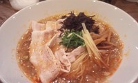 「冷やし辣醤麺＋麦酒＋味玉」@創作麺工房 鳴龍の写真