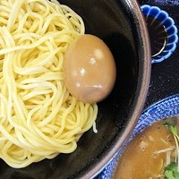 「濃厚魚介鶏つけめん+味玉（サービス）　780円」@麺屋 頂 中川會 曳舟店の写真