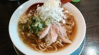 「東京しゃもらーめん　本日限定」@立ち呑み居酒屋 金町製麺の写真