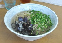 「冷し有楽蕎麦　冷やし茶椀蒸し付き(別皿バージョン)」@MENYA 食い味の道有楽の写真