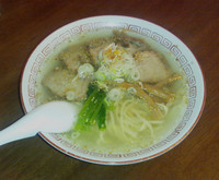 「中華そば 塩 ＋ チャーシュー」@酒・麺処 らん亭の写真