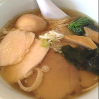 「潮らーめん」@支那そば家 毎度!の写真