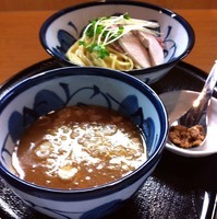 「鶏と魚介のつけめん（￥800）」@つけ麺 たけもとの写真