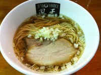 「純煮干しそば（白だれ） 680」@煮干中華ソバ イチカワの写真