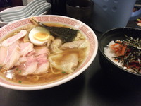 「チャーシューワンタン麺」@ラーメン大至の写真