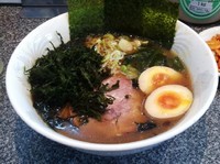 「味玉らーめん＋はばのり」@田島家 分店の写真