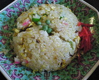 「半炒飯　３５０円」@えちご家の写真