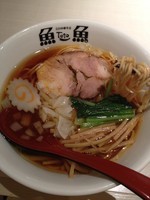 「立川中華そば（タイムサービス700円→600円）」@立川中華そば 魚魚-toto-の写真