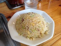 「チャーハン（小）」@中華そば まるきの写真