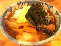 「らーめん」@自家製麺 然の写真