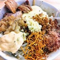 「まぜそば中（全増し）」@ハイマウントの写真