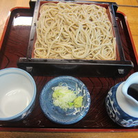 「もりそば＋厚焼き玉子」@庄司屋の写真