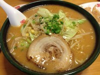 「味噌ラーメン」@ちりめん亭 甲府下石田店の写真