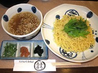 「梅しそつけ麺　800円」@与ろゐ屋の写真