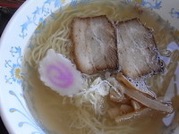 「磐梯山塩ラーメン」@道の駅 裏磐梯 桧原亭の写真